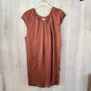 joie t shirt dress Joie Women's Sleeveless Tie Waist Shirtdress - Metallic